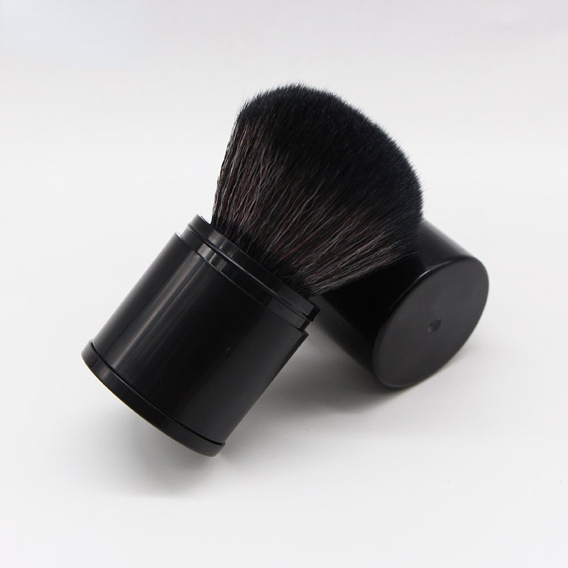 High-quality nylon bristles retractable powder brush