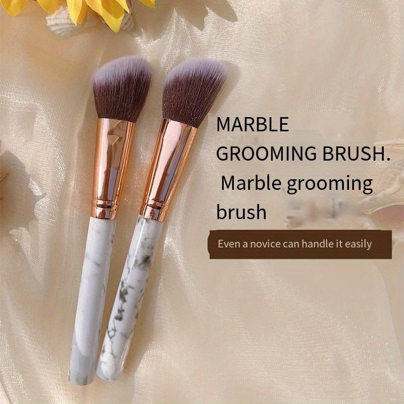 Marble Pattern Makeup Brush soft bristles