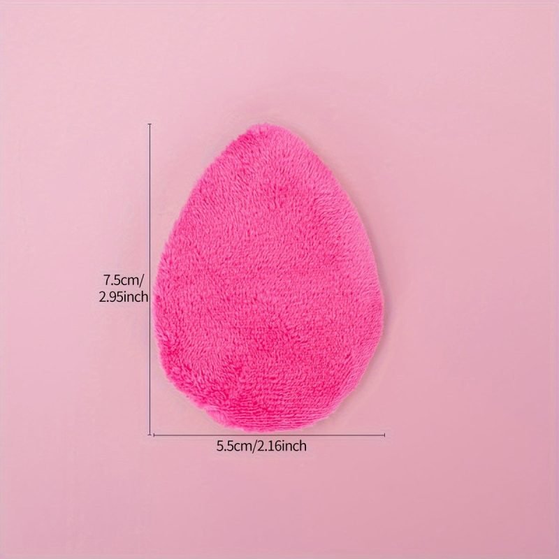 Peekingoose - 1pc Water Drop Shaped Powder Puff - Latex-Free, Double-Sided, for Flawless Face Makeup
