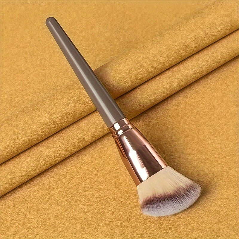 Peekingoose - Premium Nylon Bristle Contour Brush: Soft, Angled, Multifunctional