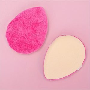 Peekingoose - 1pc Water Drop Shaped Powder Puff - Latex-Free, Double-Sided, for Flawless Face Makeup