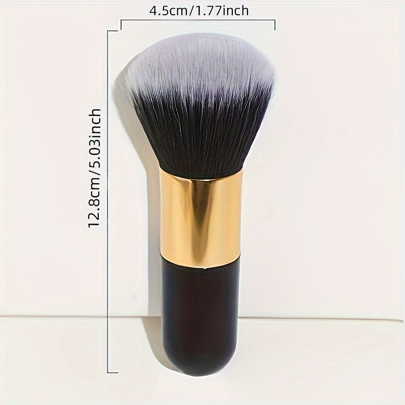 Peekingoose - Large Size Powder Brush - Soft Nylon Bristles, Multifunctional Makeup Tool