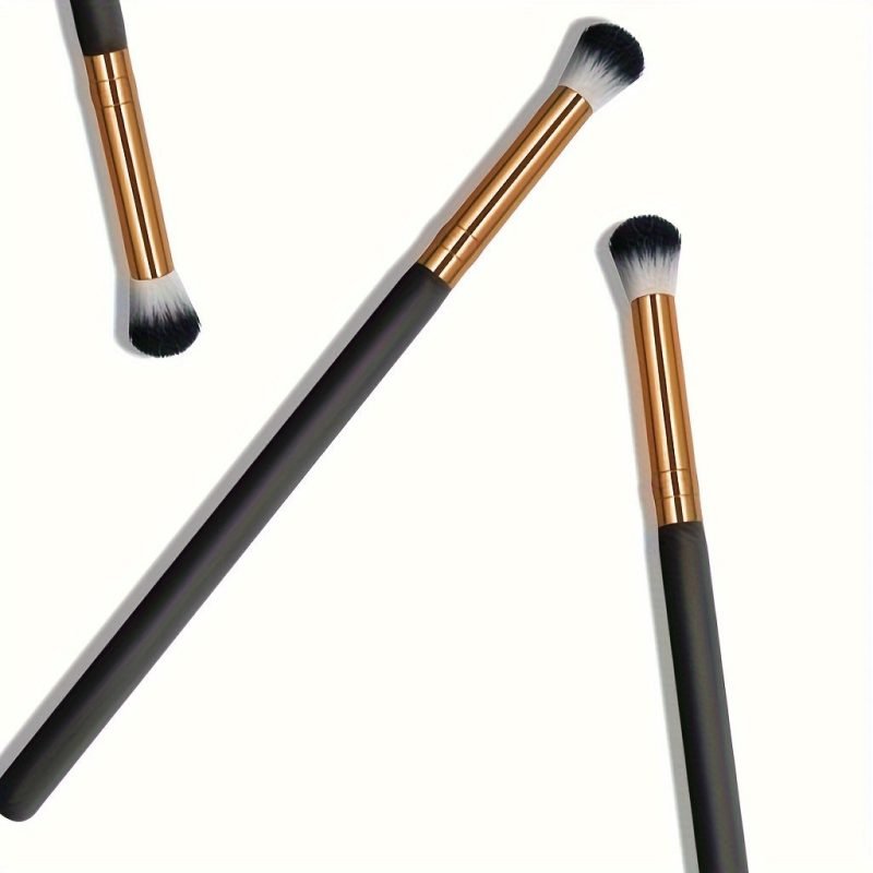 Peekingoose - Soft Hair Eyeshadow Brush - Black and Golden Tube