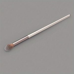 Peekingoose - Wooden Champagne Highlighter Brush - Soft Bristles, Ergonomic Design