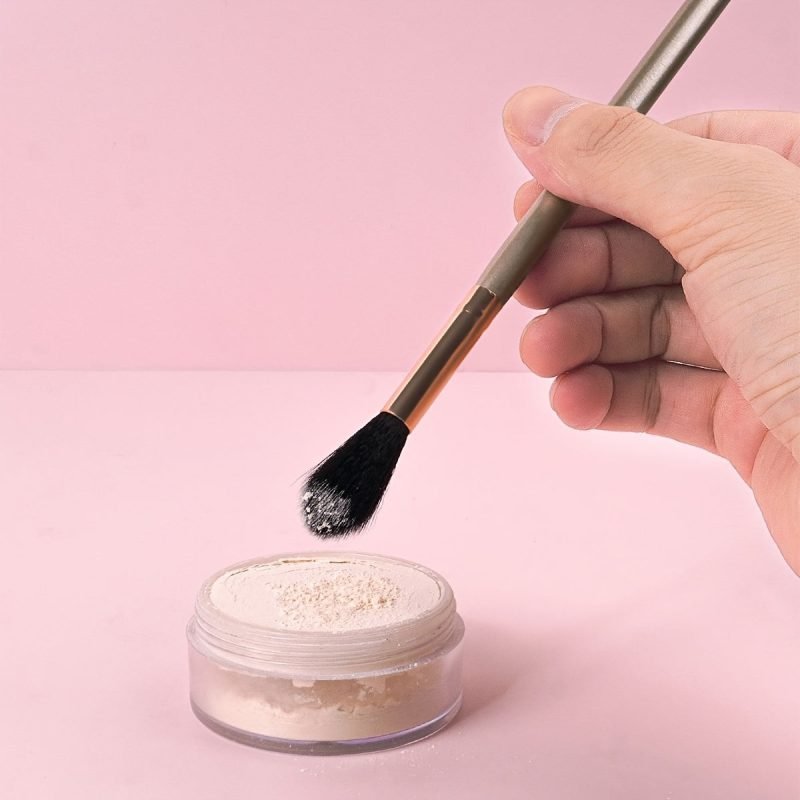 Peekingoose - Ultra Soft Tapered Highlighter Brush - Flawless Precision & Control