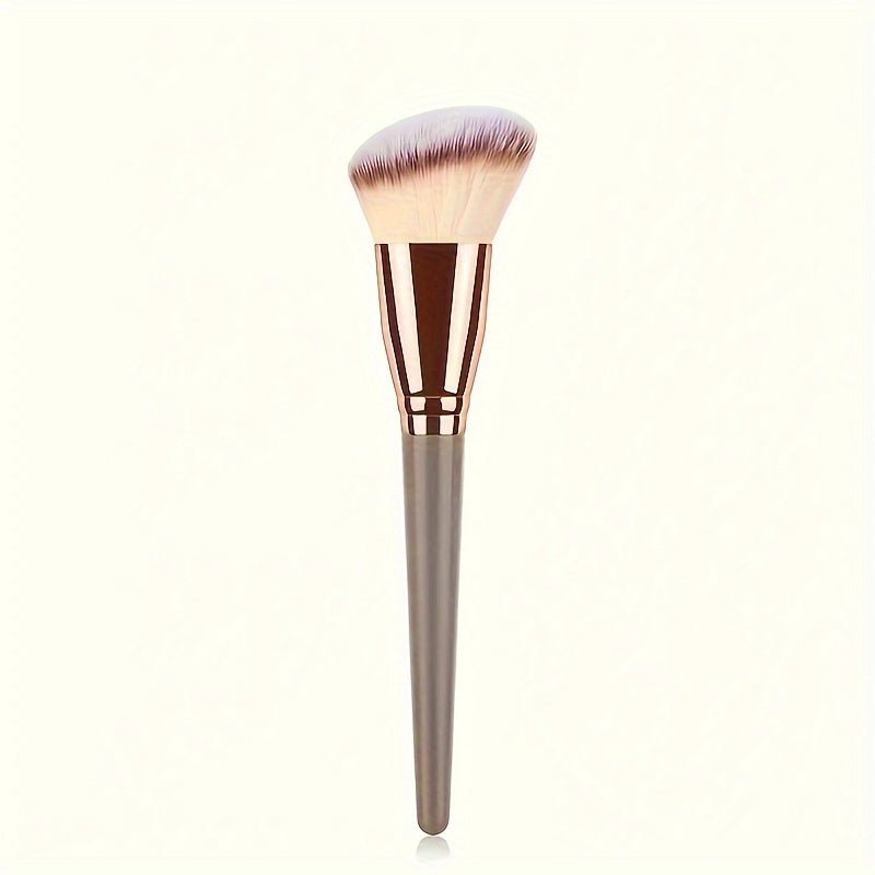 Peekingoose - Premium Nylon Bristle Contour Brush: Soft, Angled, Multifunctional
