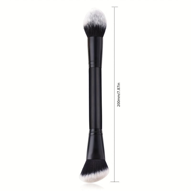 Peekingoose - Double Ended Blush Brush - Expert Foundation and Blush Blender