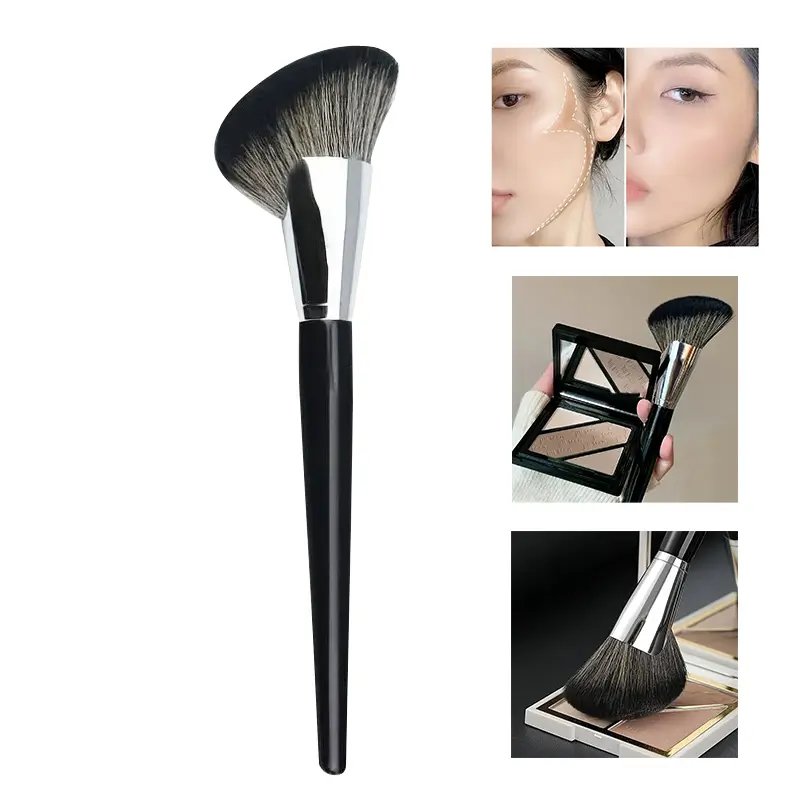 Peekingoose - Premium Fan-Shaped Face Contour Brush Set